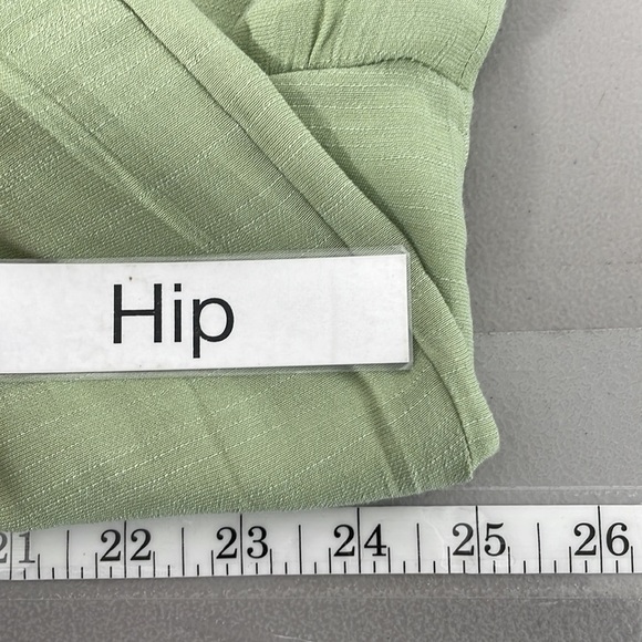 Love Tree Dress Womens Large Green NWT Cute Panel Strapless Maxi Smocked Boho - Picture 16 of 17